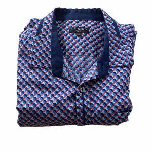 DE-NIKO 1989 Men’s button Up Long Sleeve Shirt